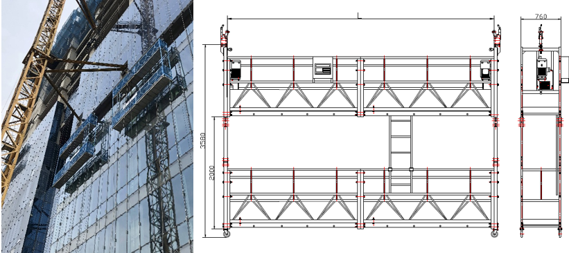 RIGID-double desk platform