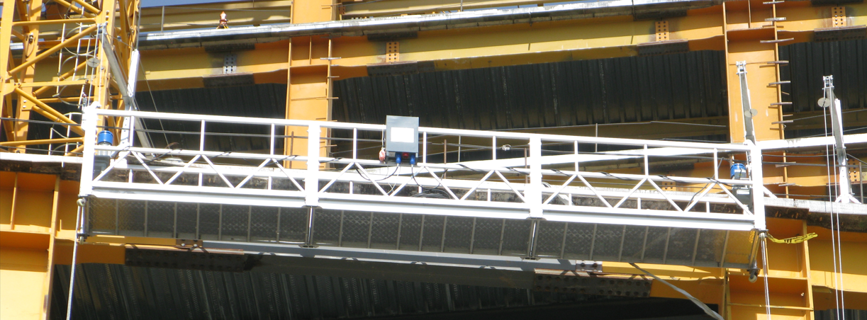 RIGID-suspended platform