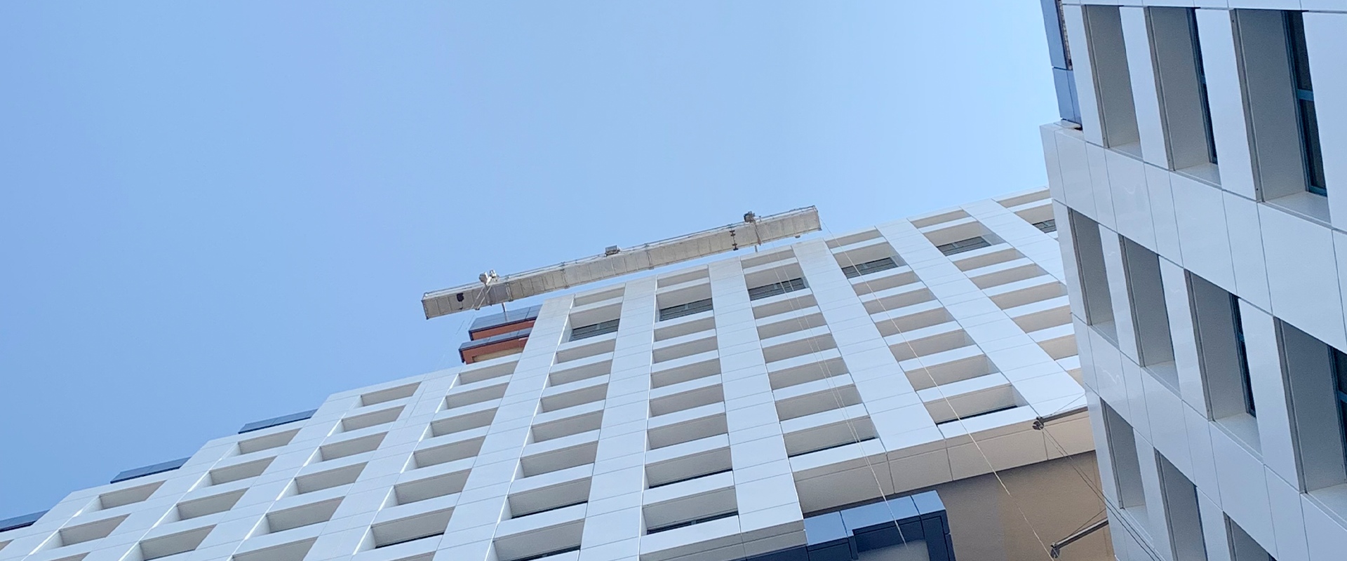 GREENCREST suspended platform solution for high rise building facade work