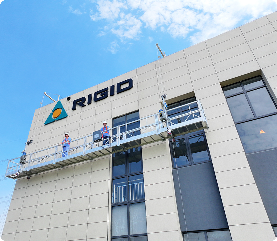 Suspended platform manufacturer for high rise facade maintenance and safe vertical access